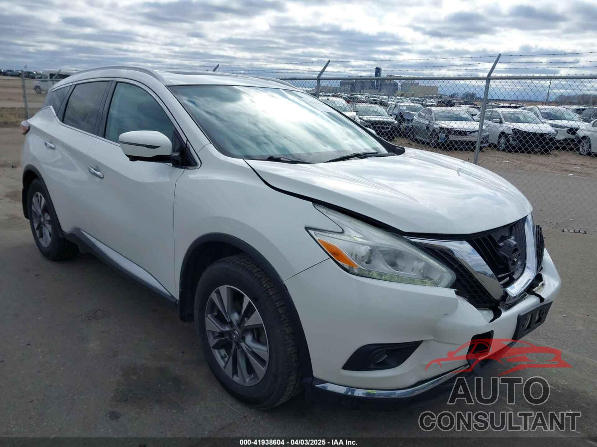 NISSAN MURANO 2016 - 5N1AZ2MH9GN154947