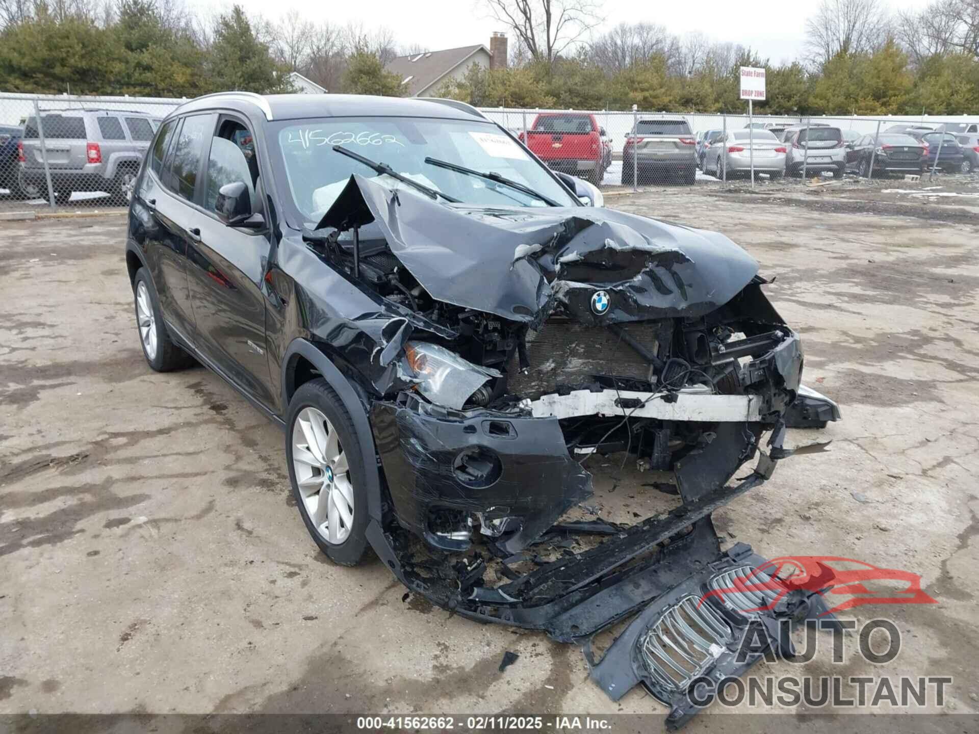 BMW X3 2017 - 5UXWZ7C34H0V87828