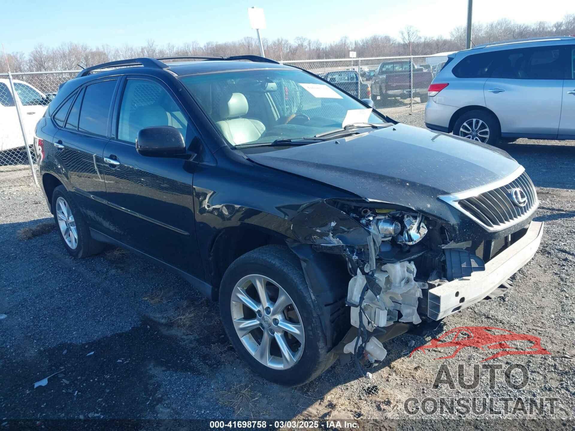 LEXUS RX 350 2009 - 2T2HK31U19C130772