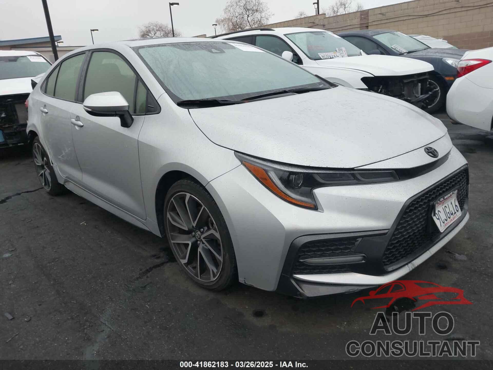 TOYOTA COROLLA 2022 - JTDP4MCE4N3511315