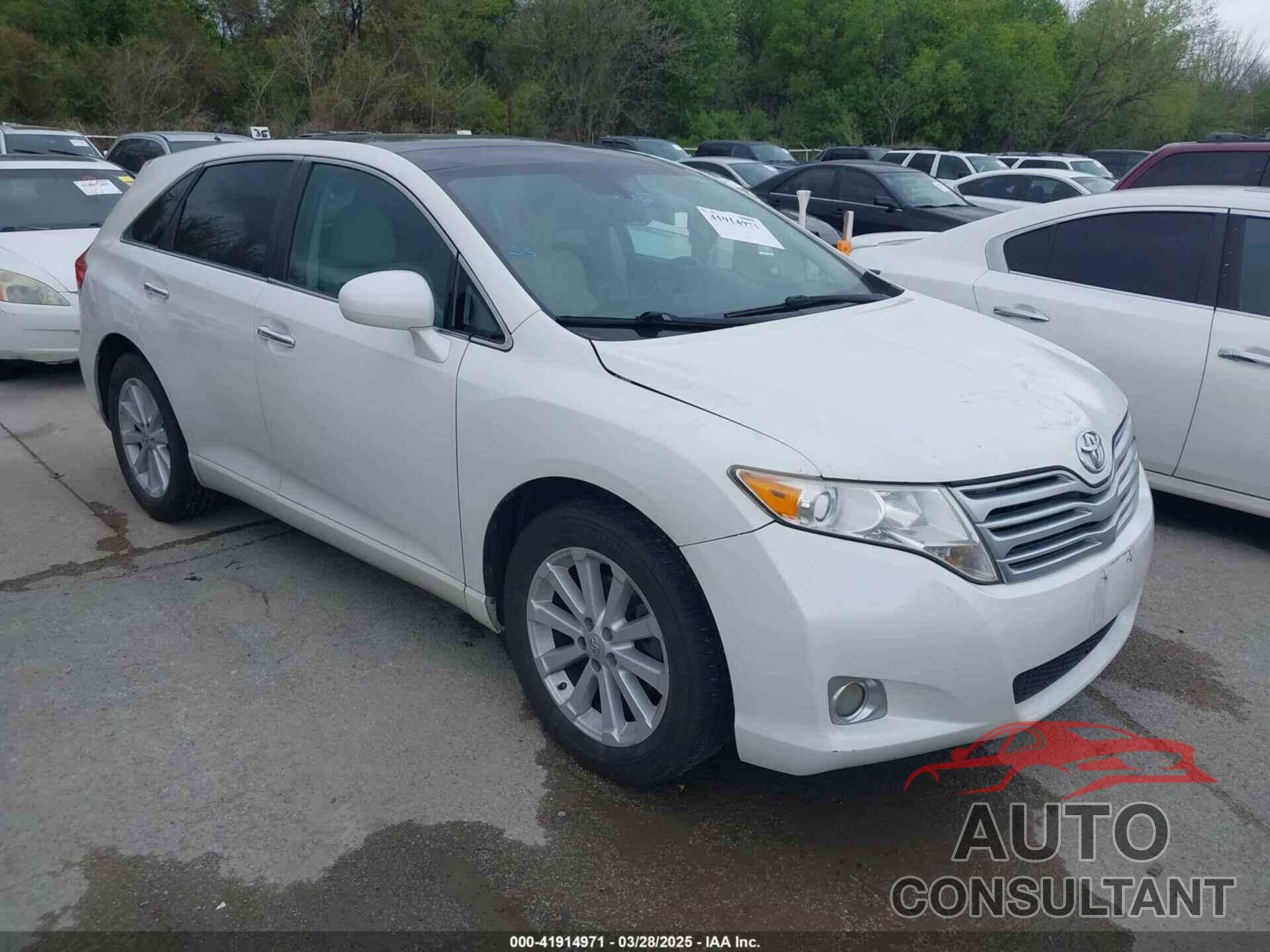 TOYOTA VENZA 2011 - 4T3ZA3BB6BU055085