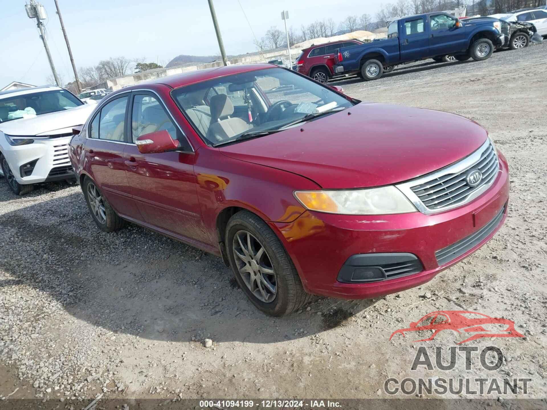 KIA OPTIMA 2009 - KNAGE228495325598