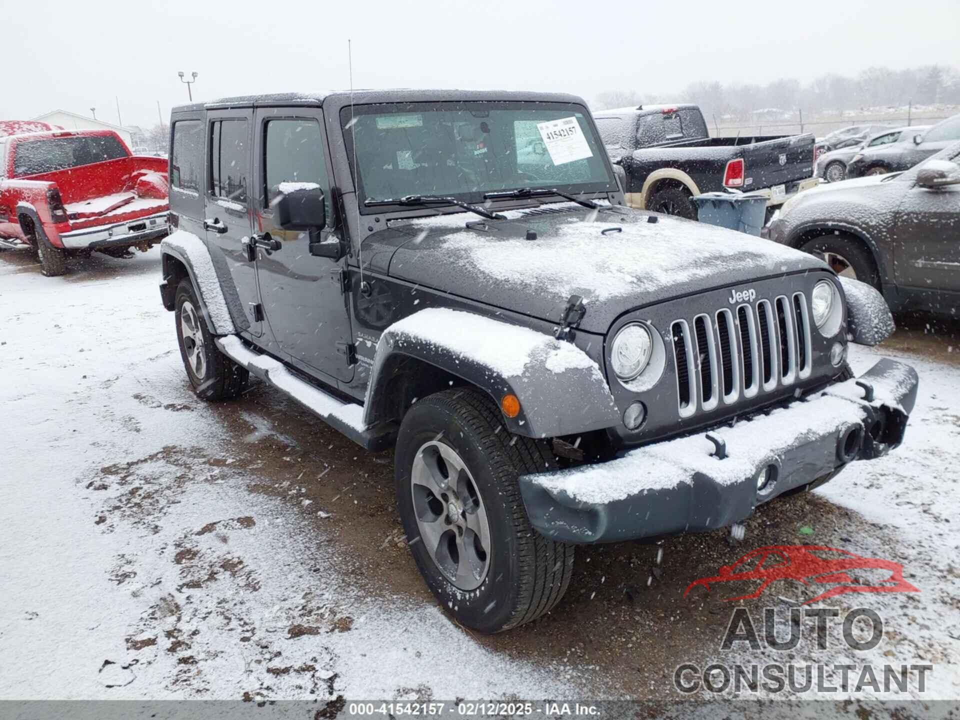 JEEP WRANGLER UNLIMITED 2017 - 1C4BJWEG4HL591149