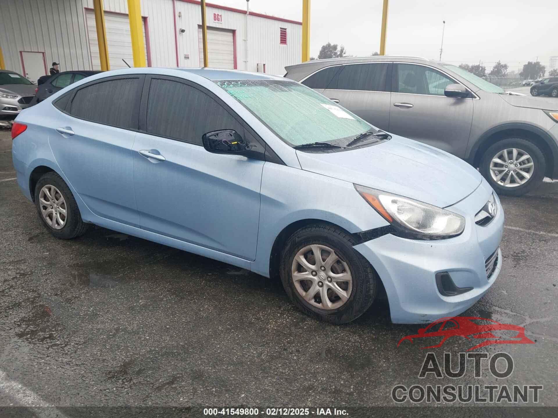 HYUNDAI ACCENT 2013 - KMHCT4AE5DU422037