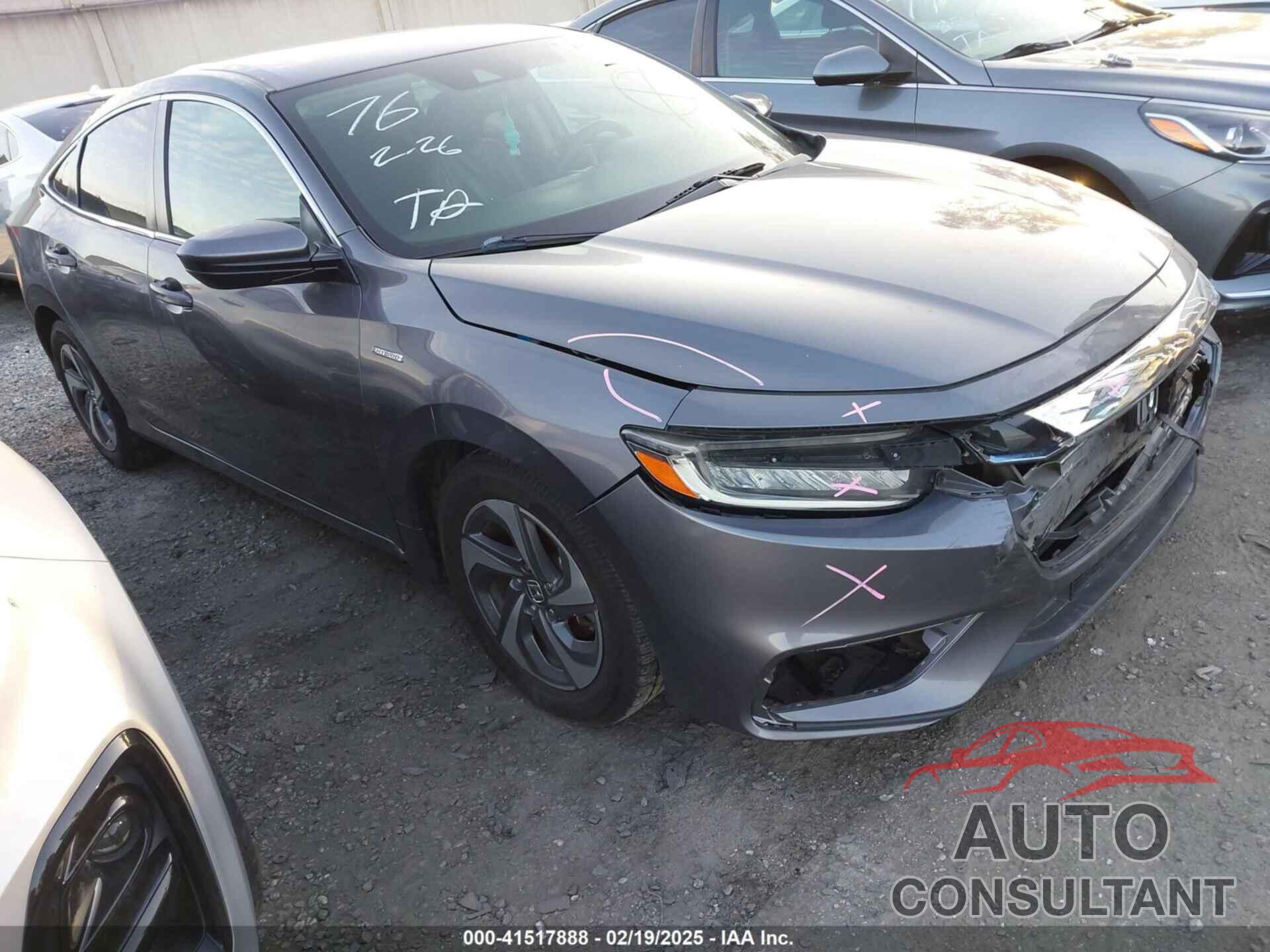 HONDA INSIGHT 2019 - 19XZE4F19KE013582