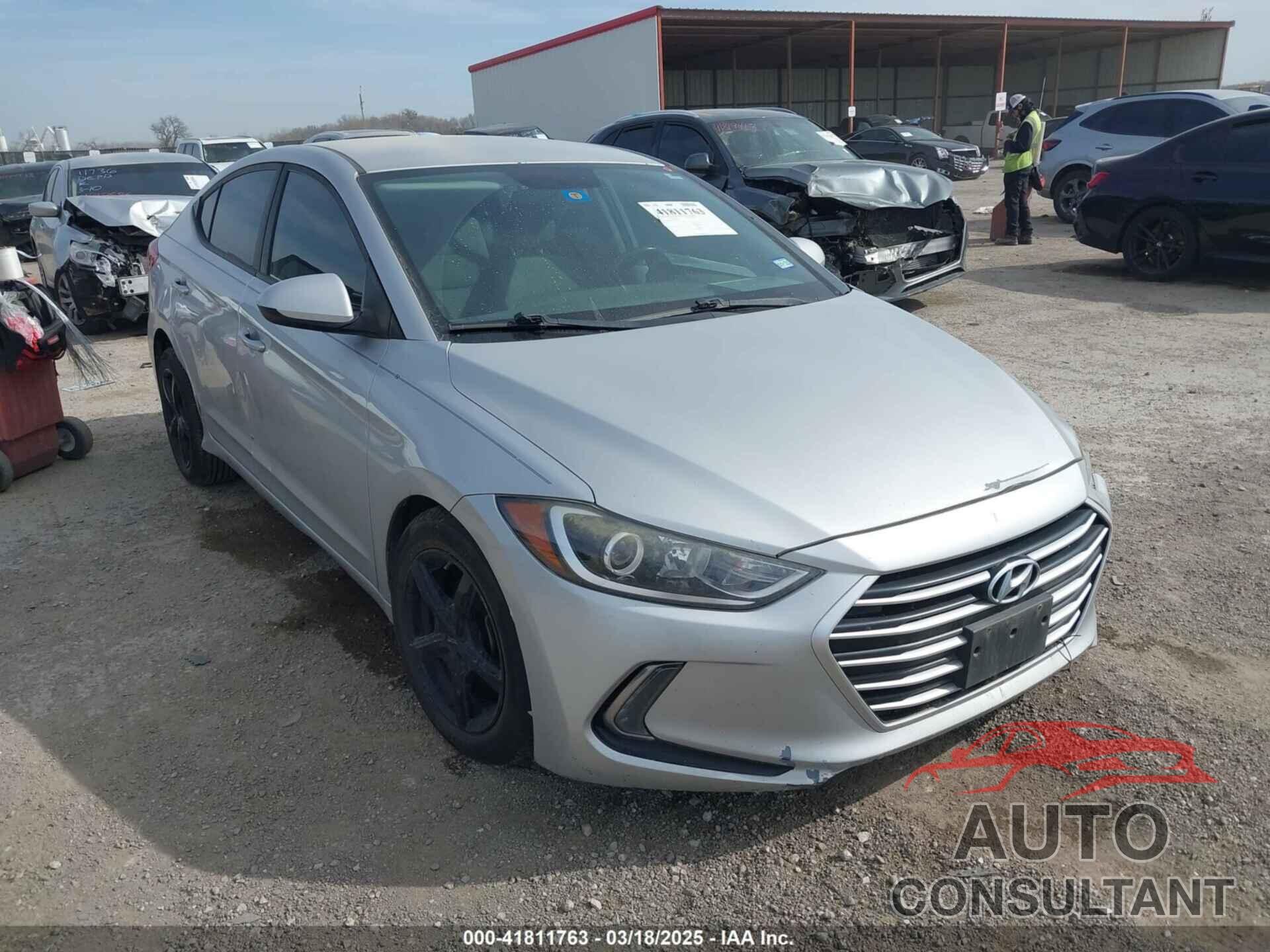 HYUNDAI ELANTRA 2017 - 5NPD84LF6HH014386