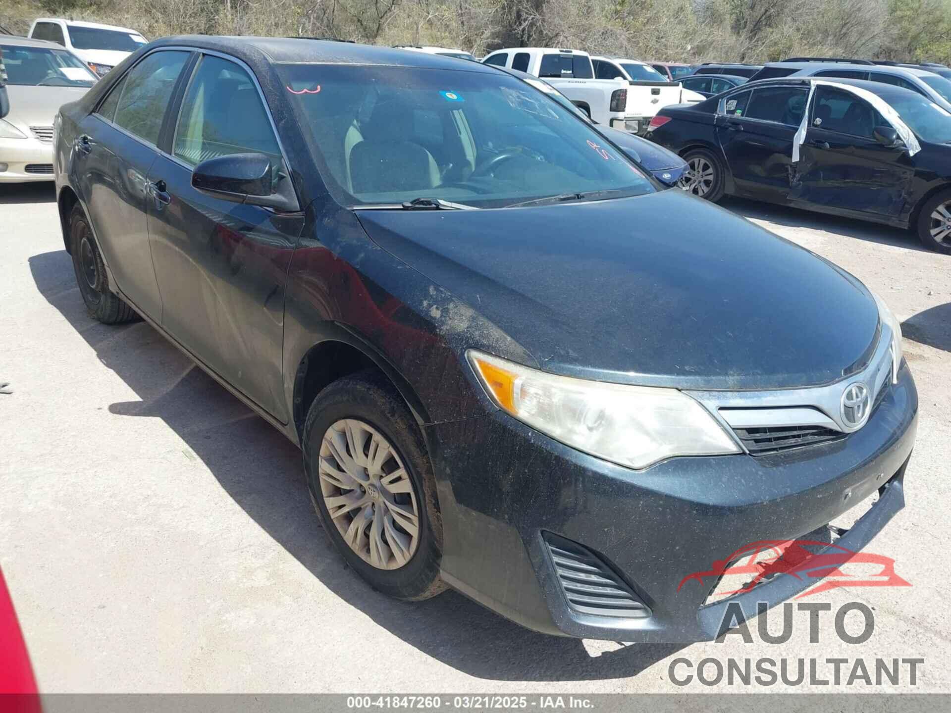 TOYOTA CAMRY 2012 - 4T4BF1FK7CR178668