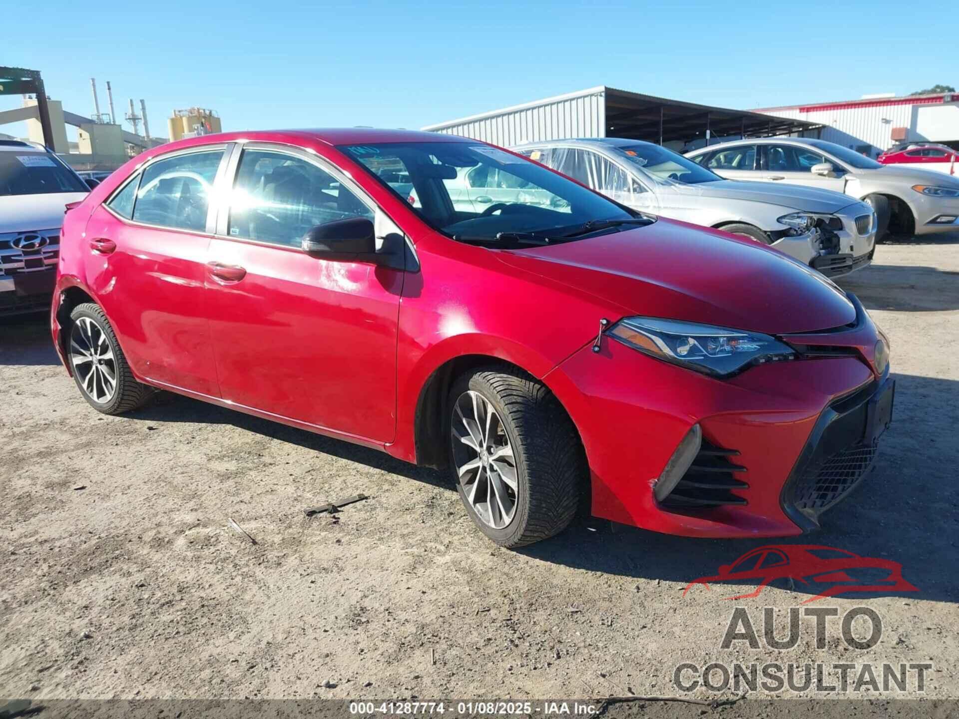 TOYOTA COROLLA 2018 - 2T1BURHE9JC991059