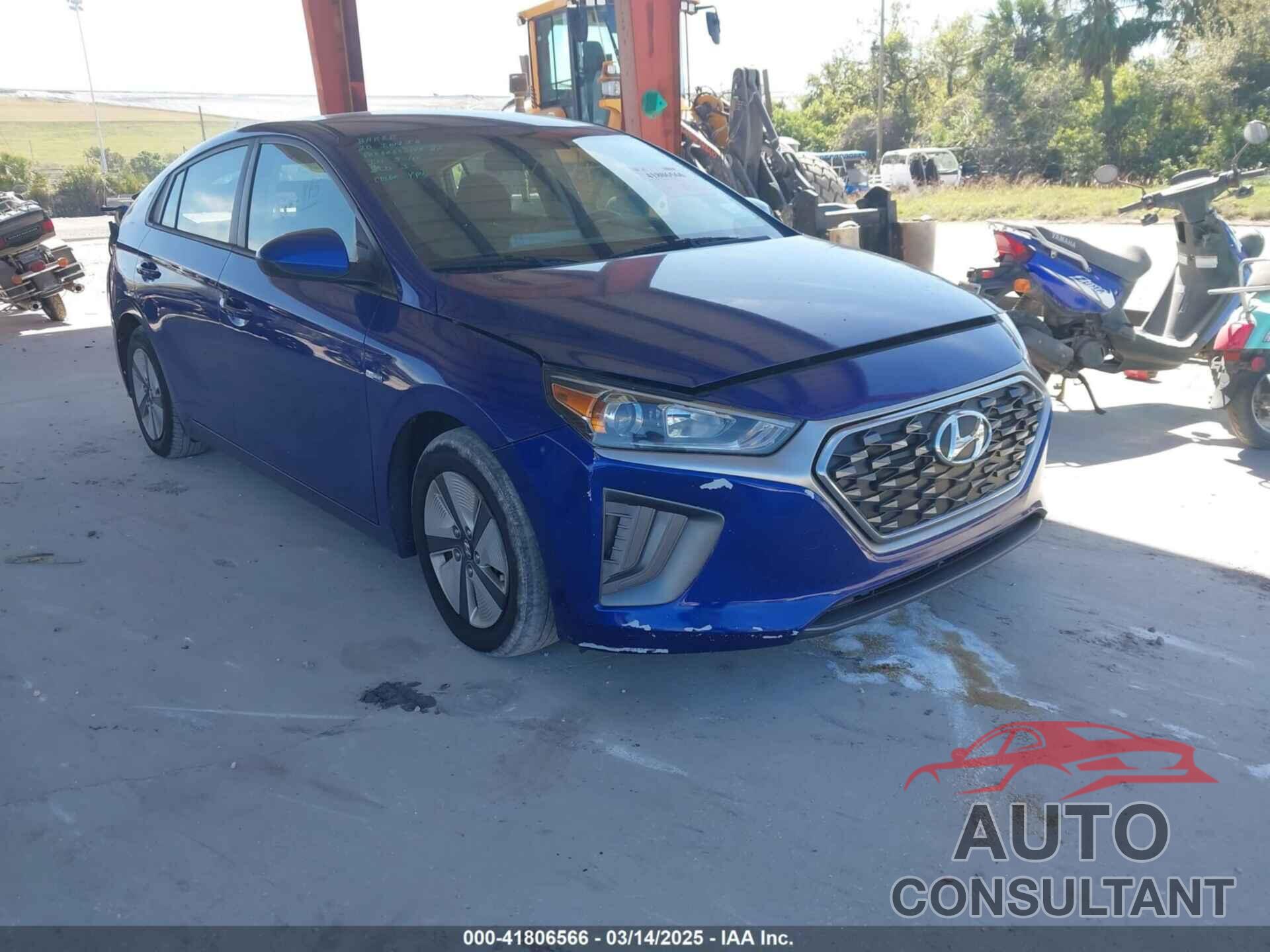 HYUNDAI IONIQ HYBRID 2020 - KMHC65LC8LU241795