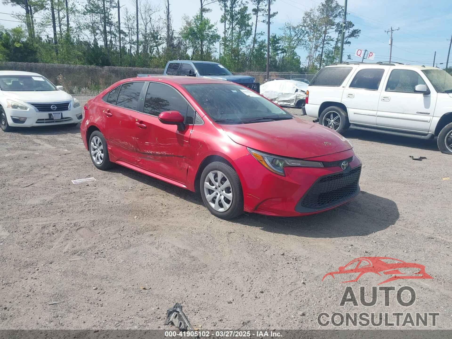 TOYOTA COROLLA 2020 - 5YFEPRAE7LP057743