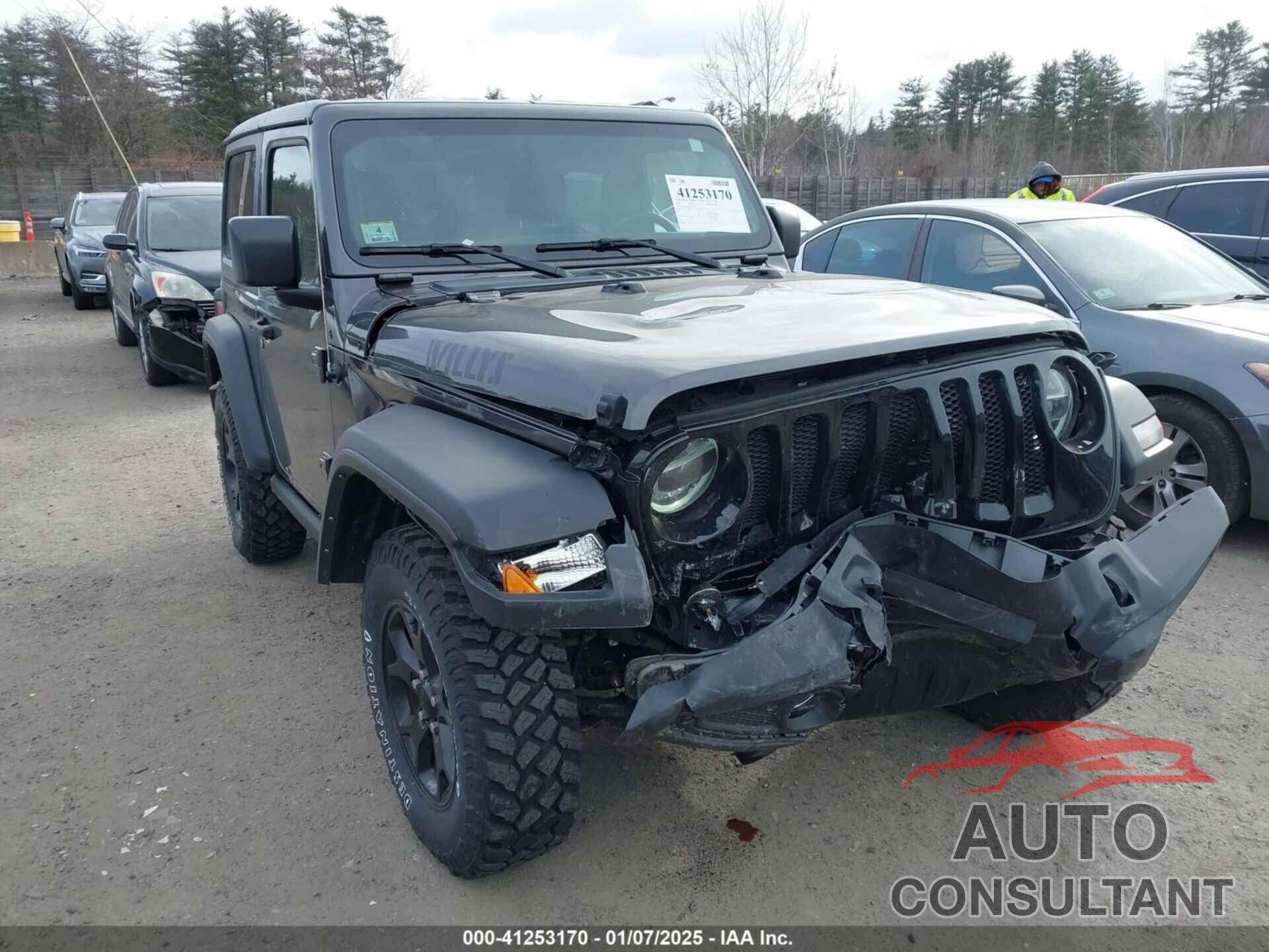 JEEP WRANGLER 2021 - 1C4GJXAN4MW728521
