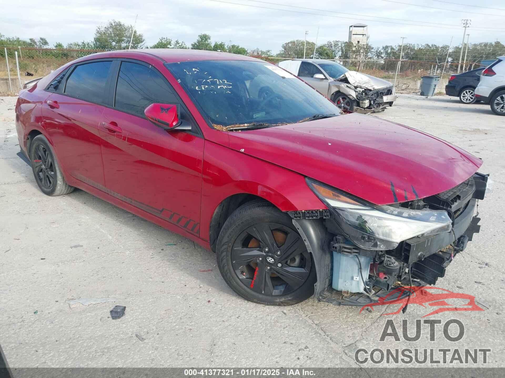 HYUNDAI ELANTRA 2021 - KMHLS4AG9MU138088