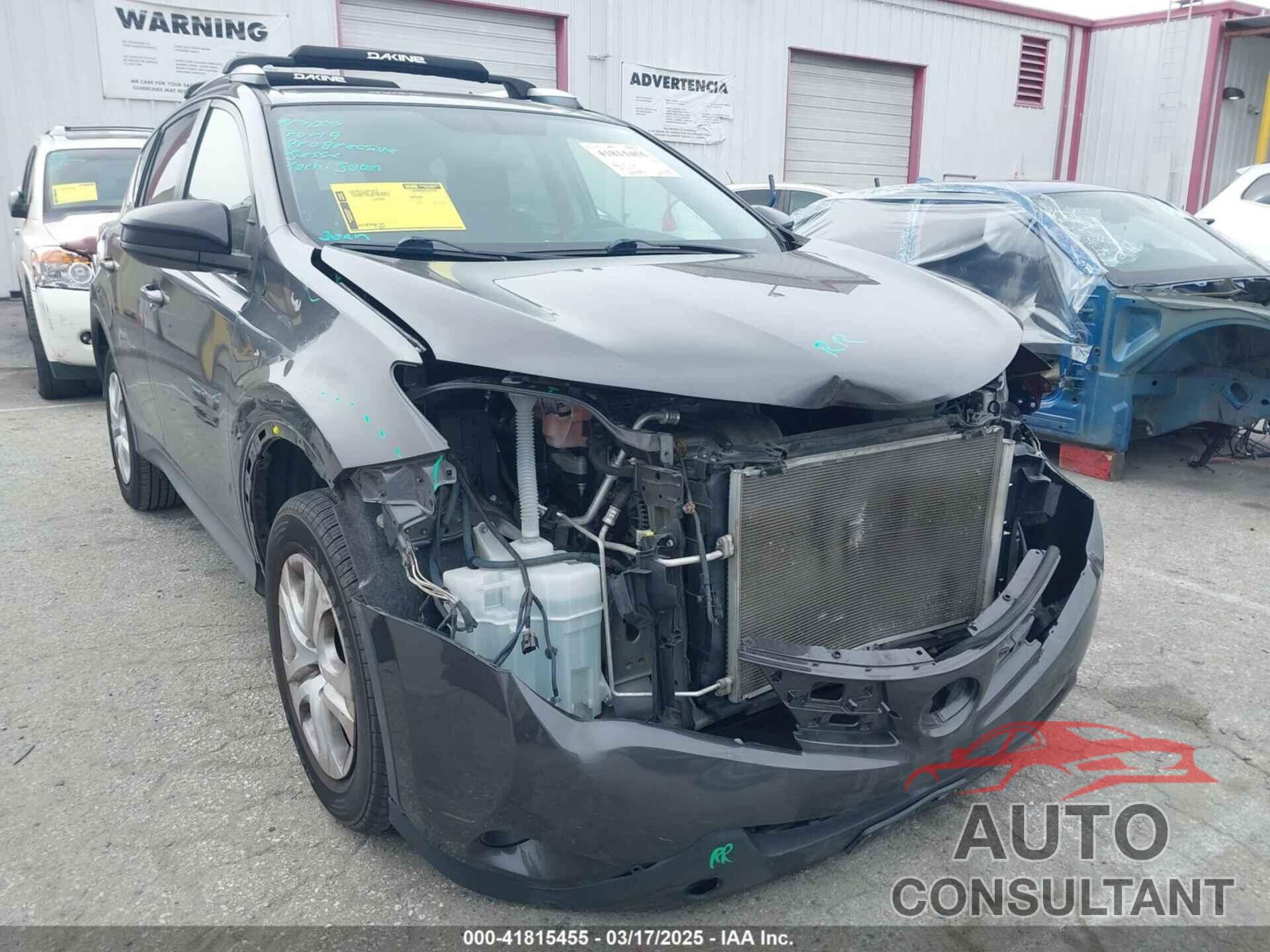TOYOTA RAV4 2014 - JTMZFREV4EJ023054