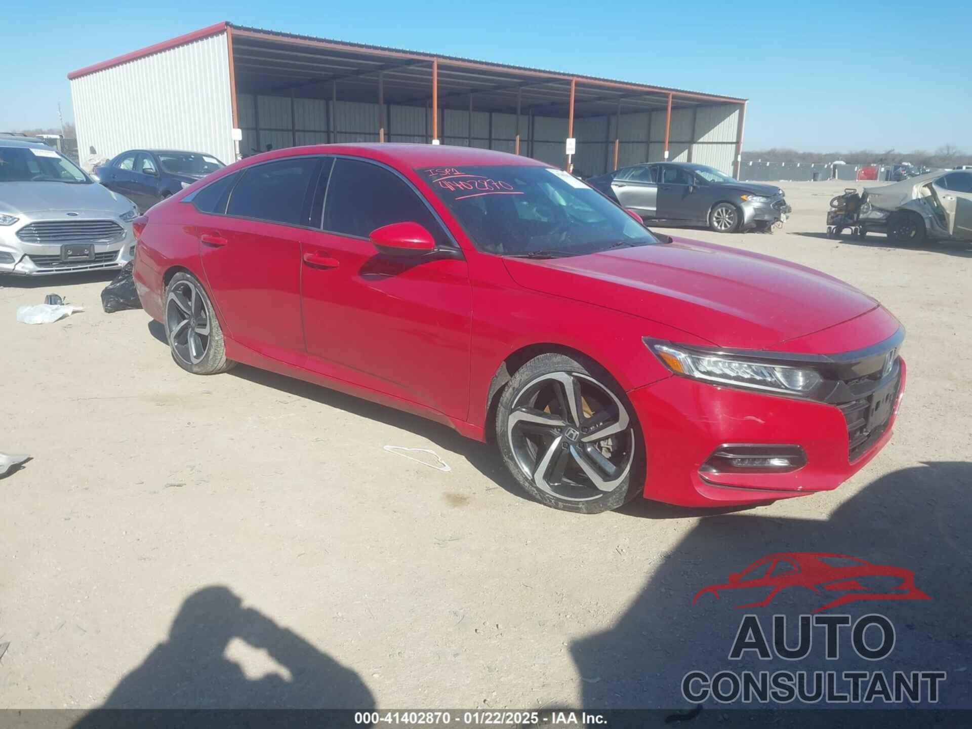 HONDA ACCORD 2019 - 1HGCV1F37KA056893