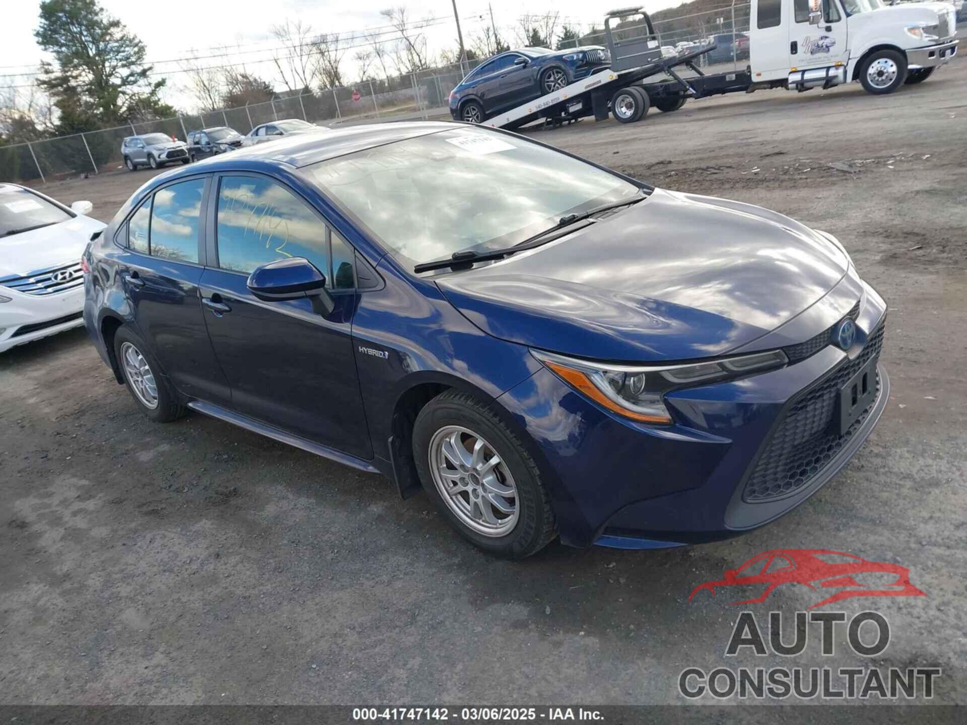 TOYOTA COROLLA 2021 - JTDEAMDE9MJ021431