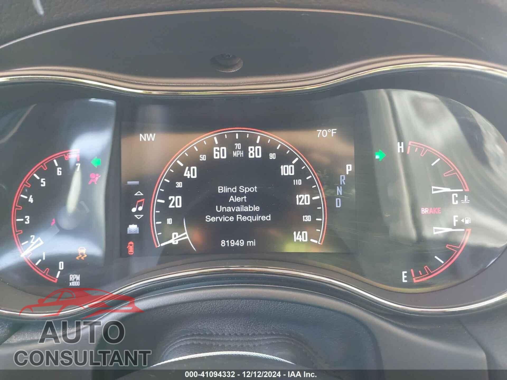 DODGE DURANGO 2020 - 1C4RDHDG2LC394282