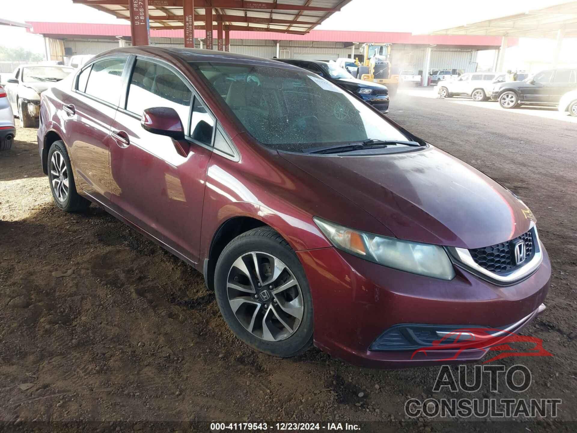 HONDA CIVIC 2013 - 19XFB2F81DE091726