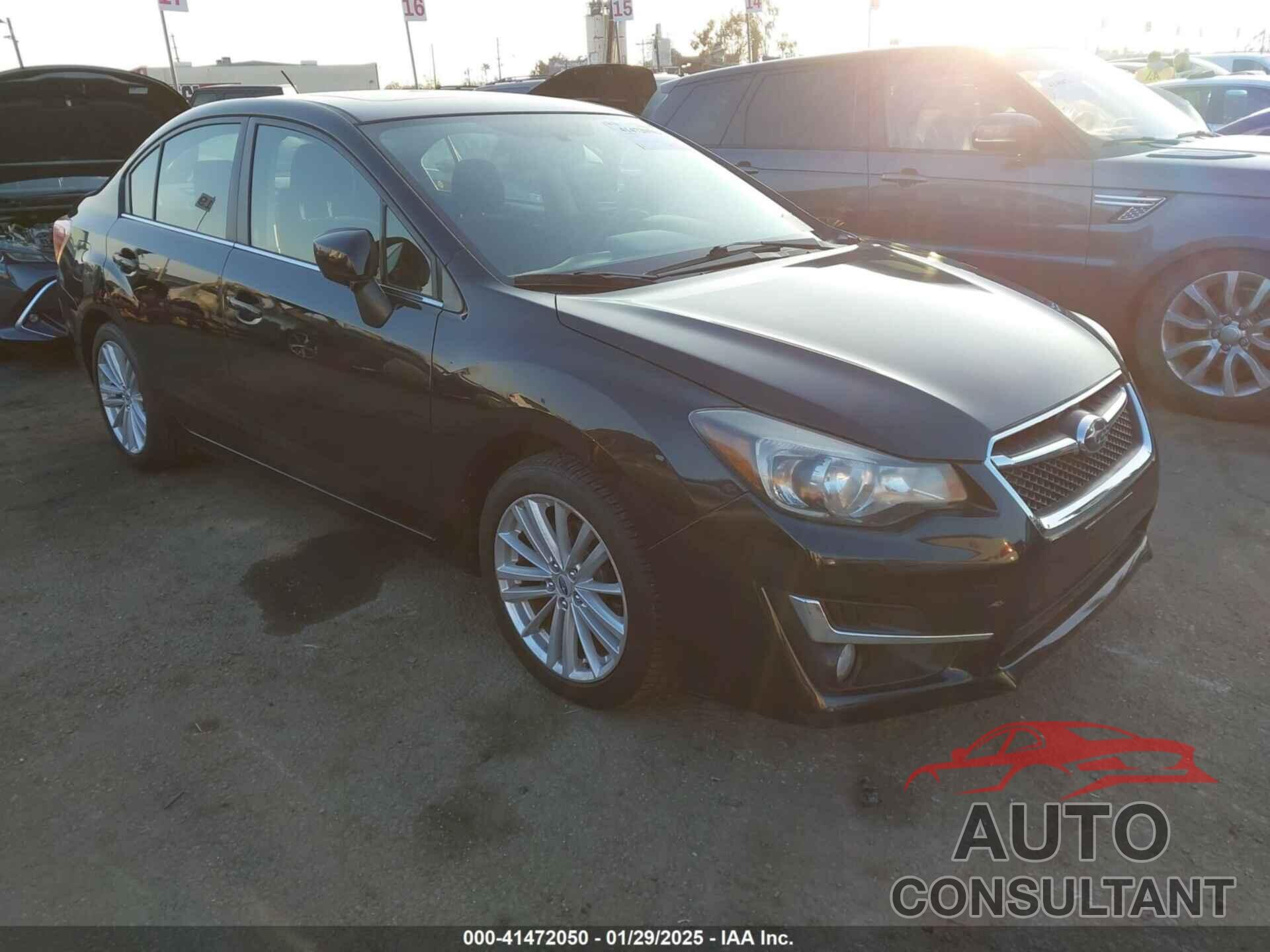 SUBARU IMPREZA 2015 - JF1GJAK68FH009869