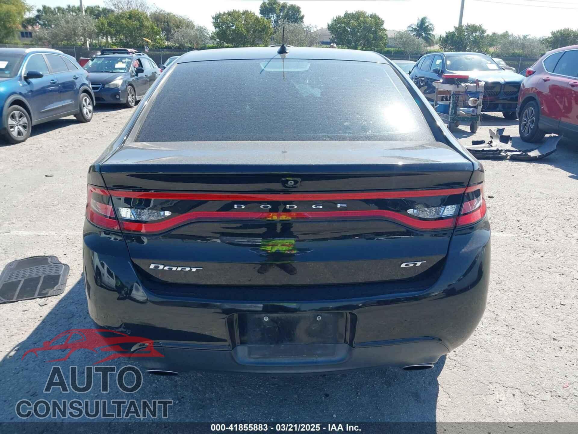 DODGE DART 2015 - 1C3CDFEB0FD252593