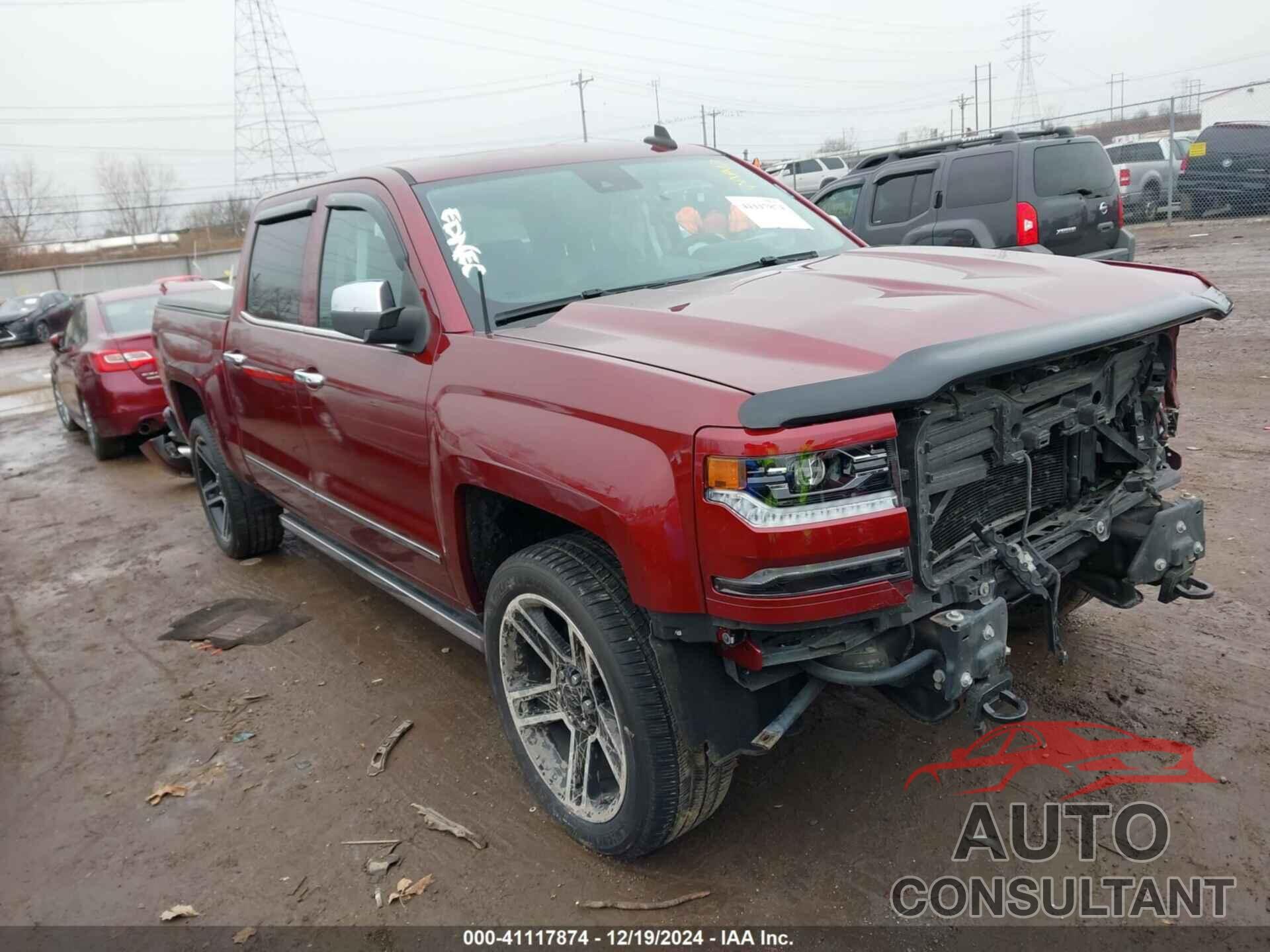 CHEVROLET SILVERADO 1500 2017 - 3GCUKSEJ3HG263180