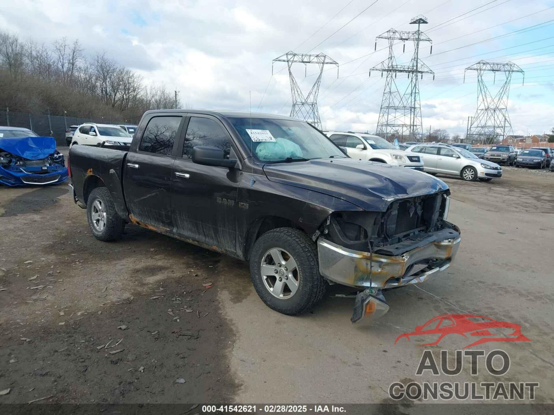 DODGE RAM 1500 2010 - 1D7RV1CT4AS243438