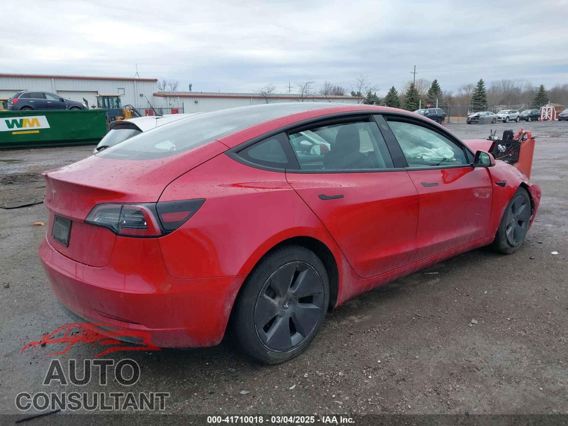 TESLA MODEL 3 2022 - 5YJ3E1EA5NF355597