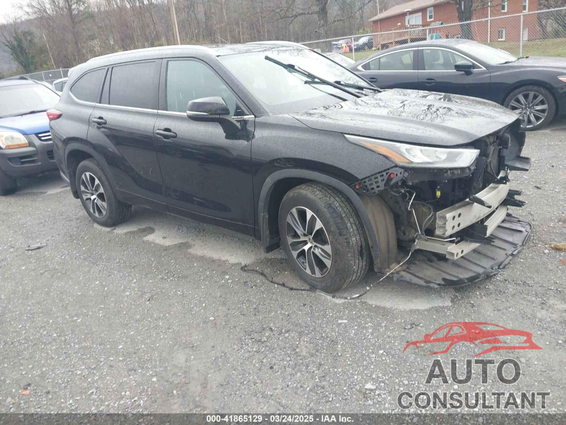 TOYOTA HIGHLANDER 2020 - 5TDGZRBH8LS514997