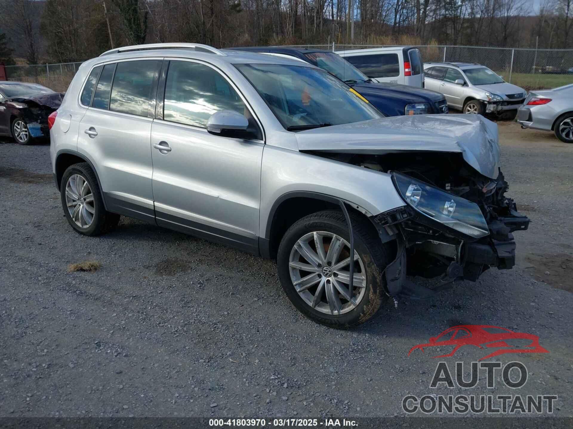 VOLKSWAGEN TIGUAN 2012 - WVGAV7AX2CW543003