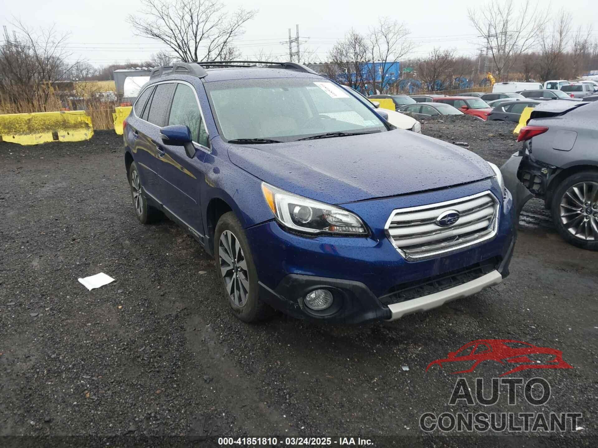 SUBARU OUTBACK 2016 - 4S4BSEJC0G3234815