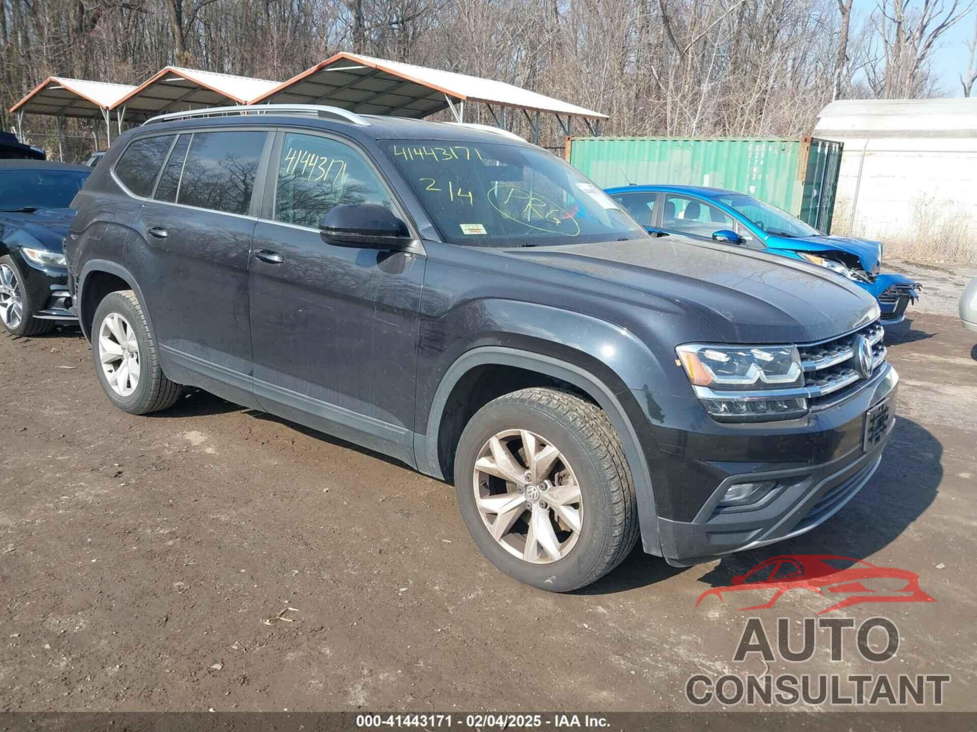VOLKSWAGEN ATLAS 2018 - 1V2CR2CA7JC547302