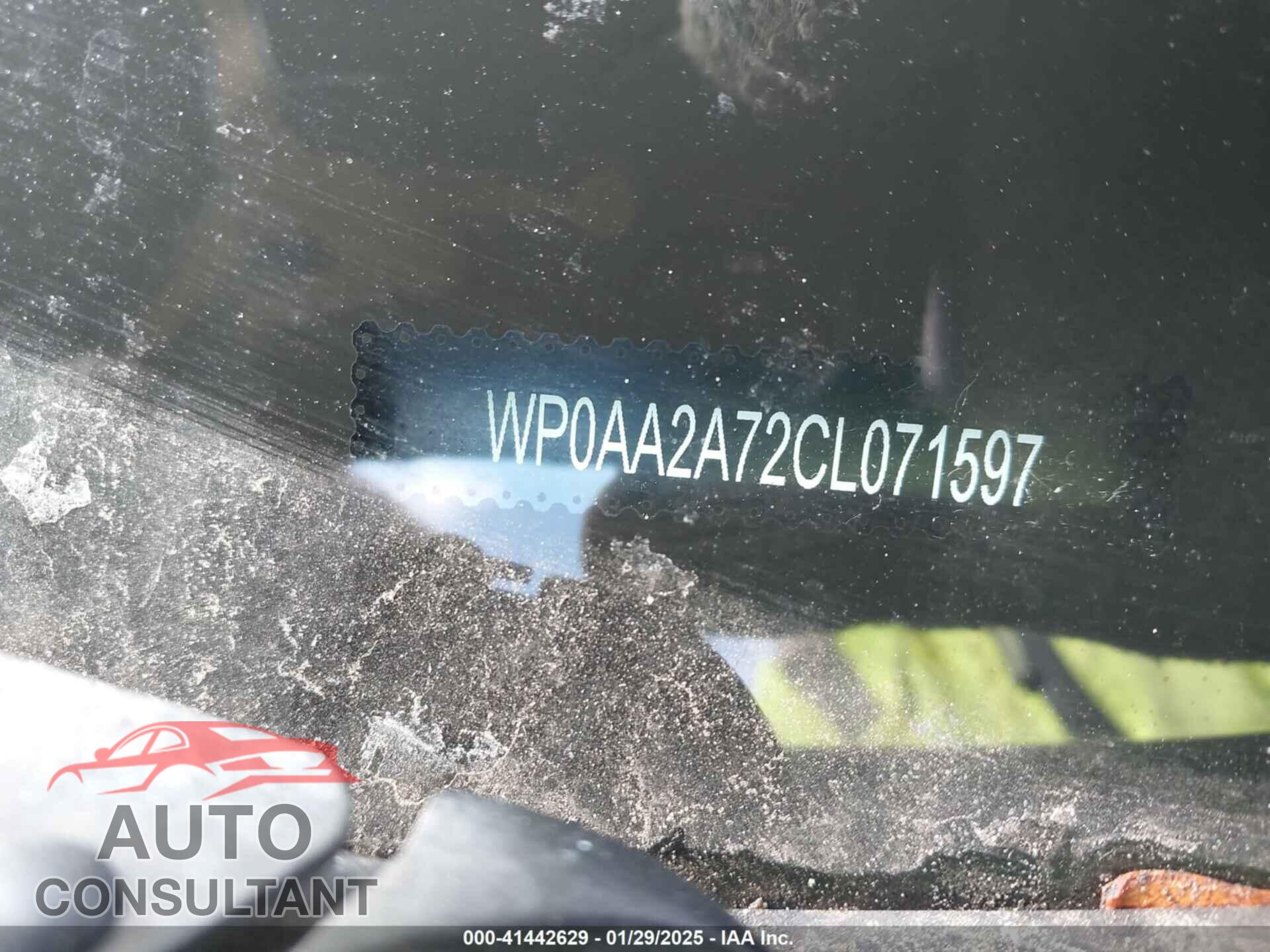 PORSCHE PANAMERA 2012 - WP0AA2A72CL071597
