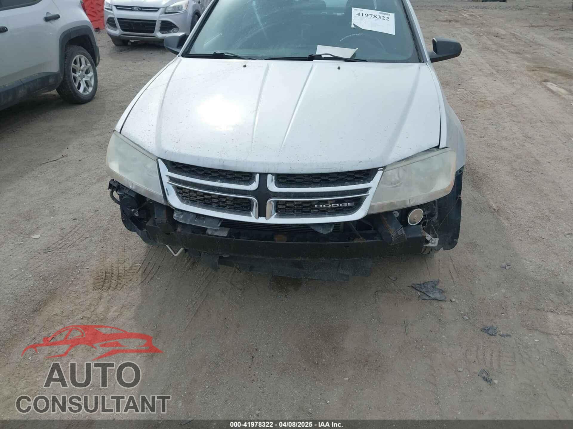 DODGE AVENGER 2011 - 1B3BD4FB2BN534153