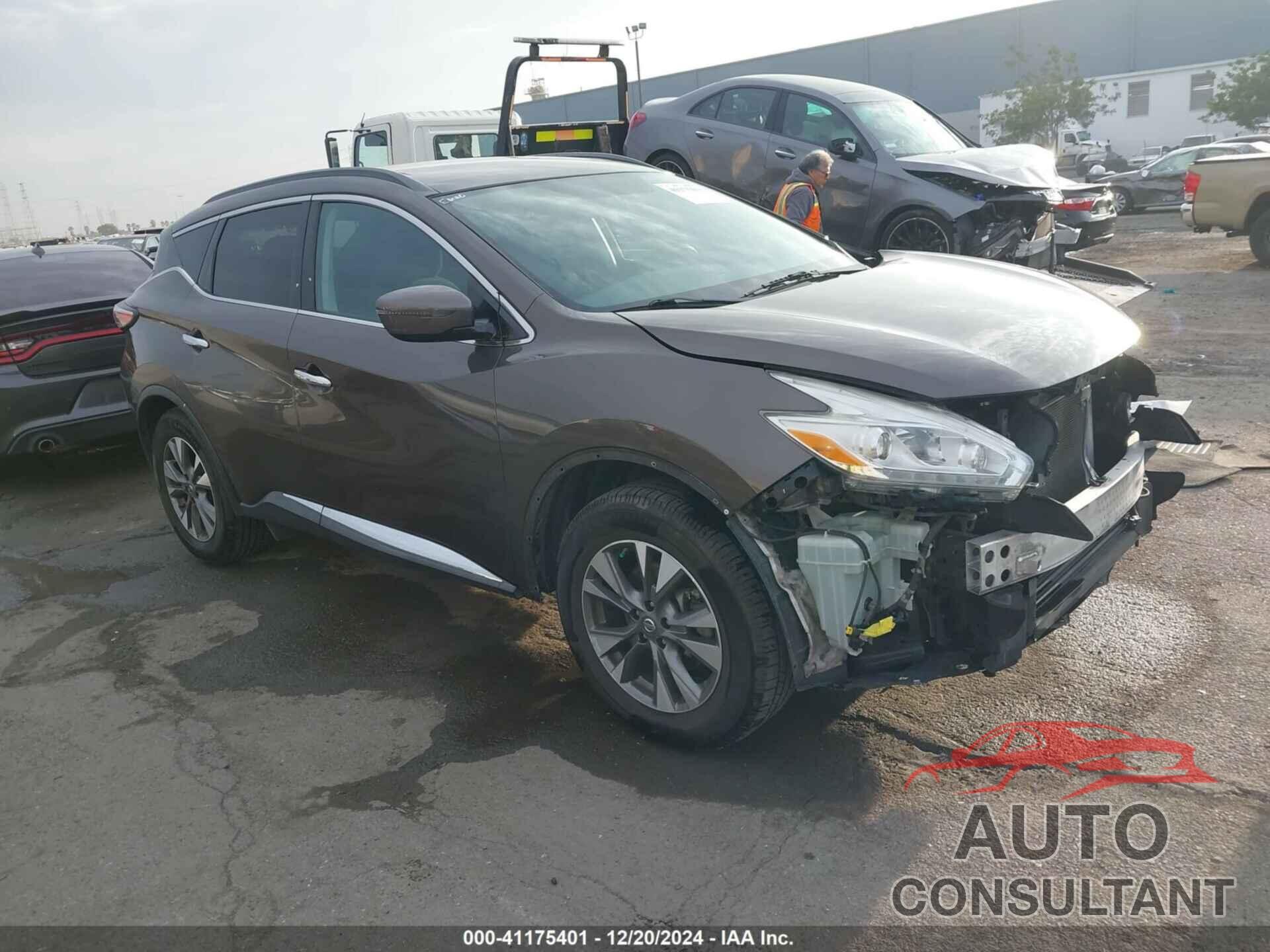 NISSAN MURANO 2016 - 5N1AZ2MH8GN107196