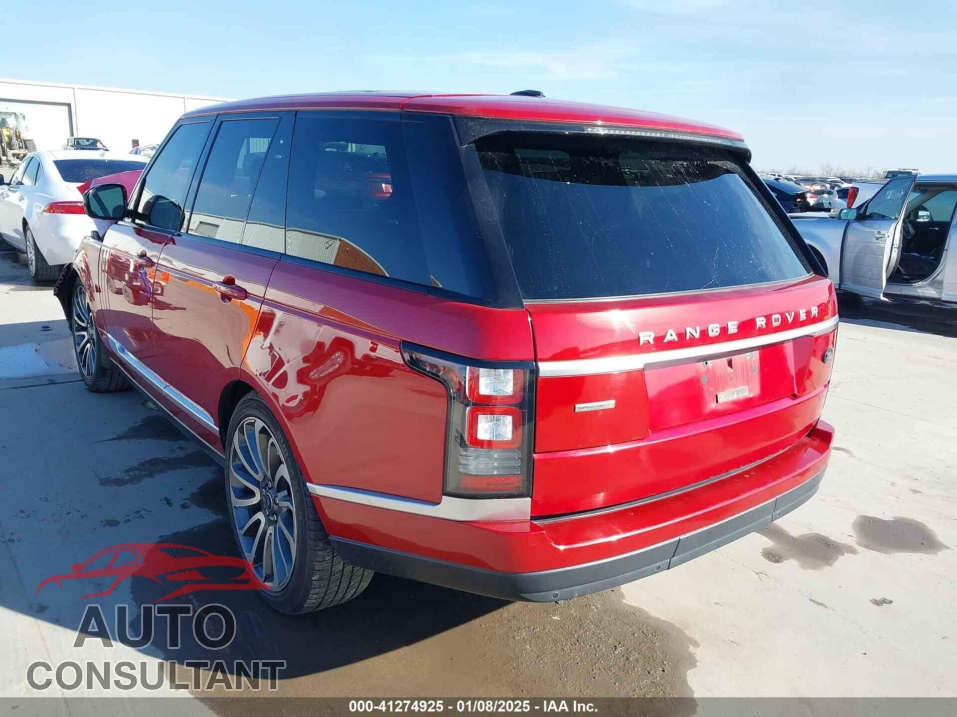 LAND ROVER RANGE ROVER 2013 - SALGS2EF8DA115469