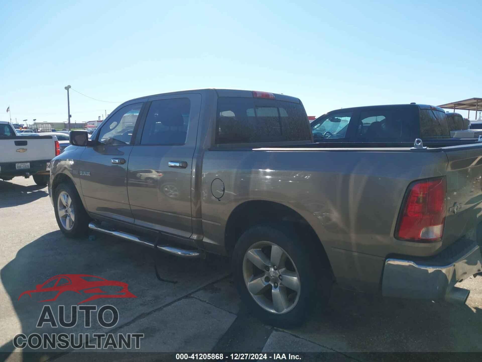 DODGE RAM 1500 2010 - 1D7RB1CTXAS189863