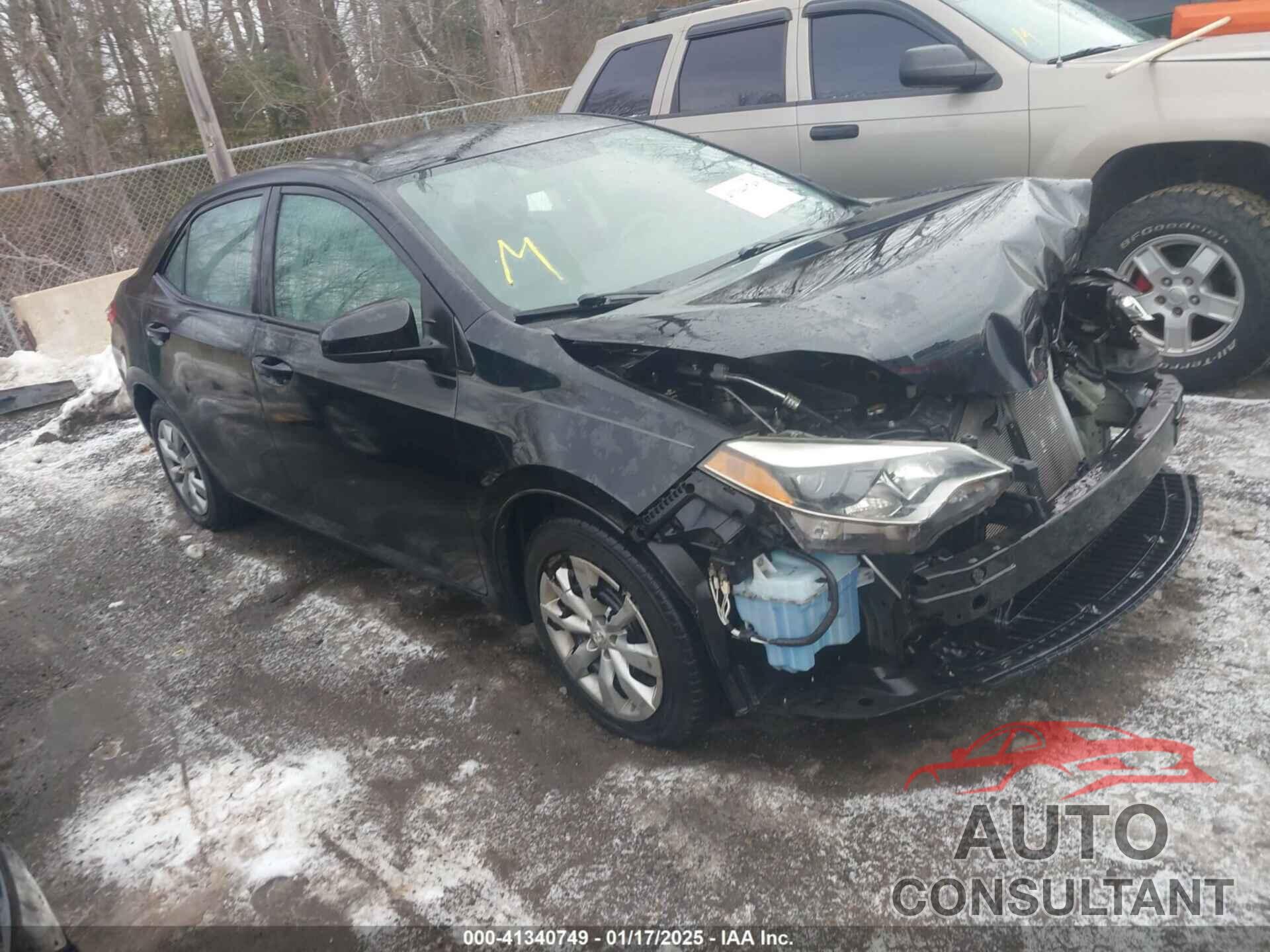 TOYOTA COROLLA 2016 - 2T1BURHE2GC629860