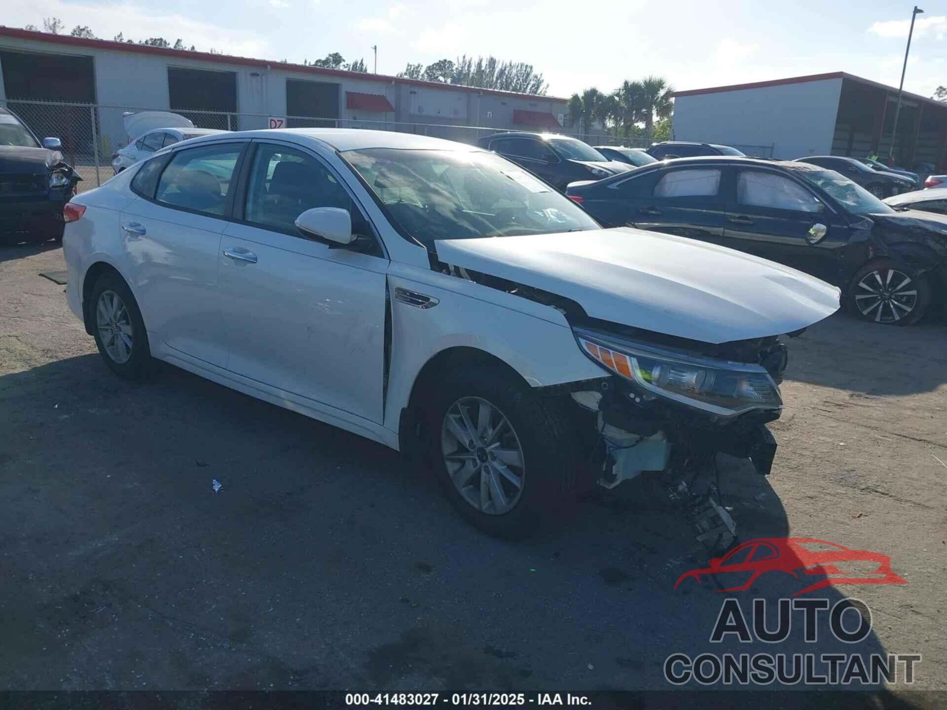 KIA OPTIMA 2016 - KNAGT4L3XG5102922