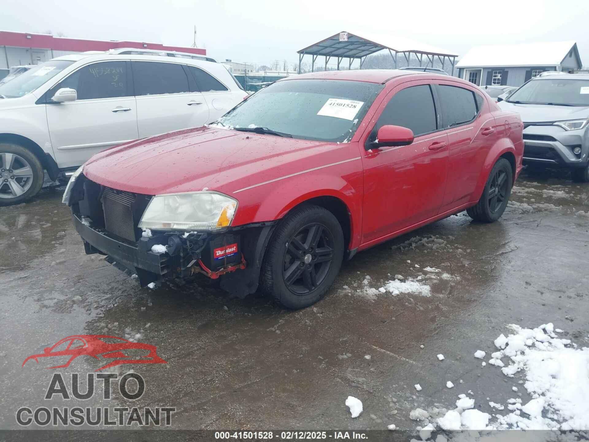DODGE AVENGER 2011 - 1B3BD1FB7BN509408