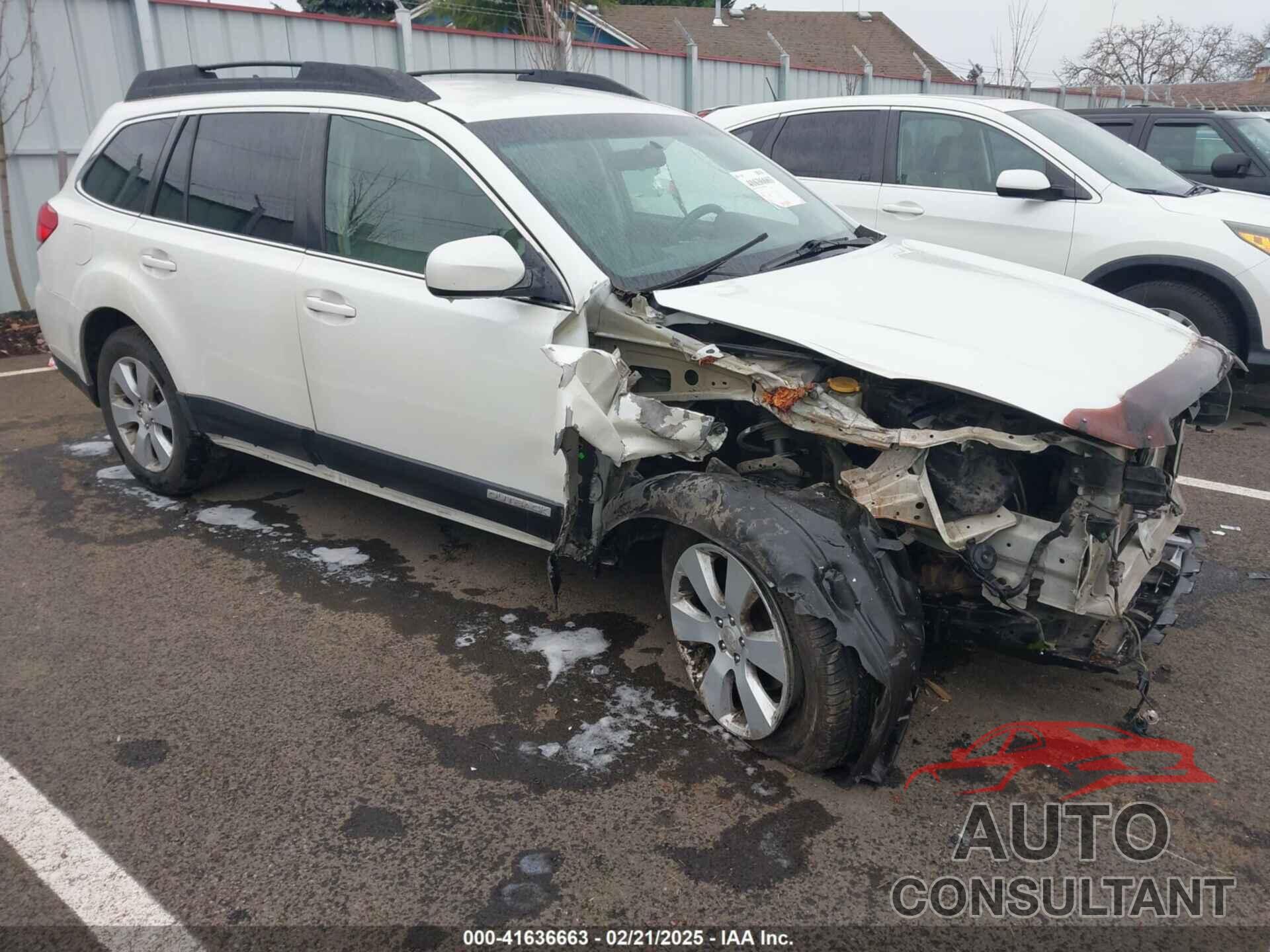 SUBARU OUTBACK 2012 - 4S4BRCFC3C3232091