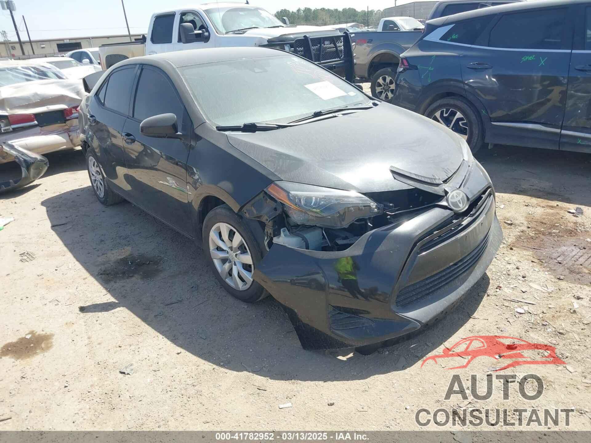 TOYOTA COROLLA 2019 - 2T1BURHE5KC237383