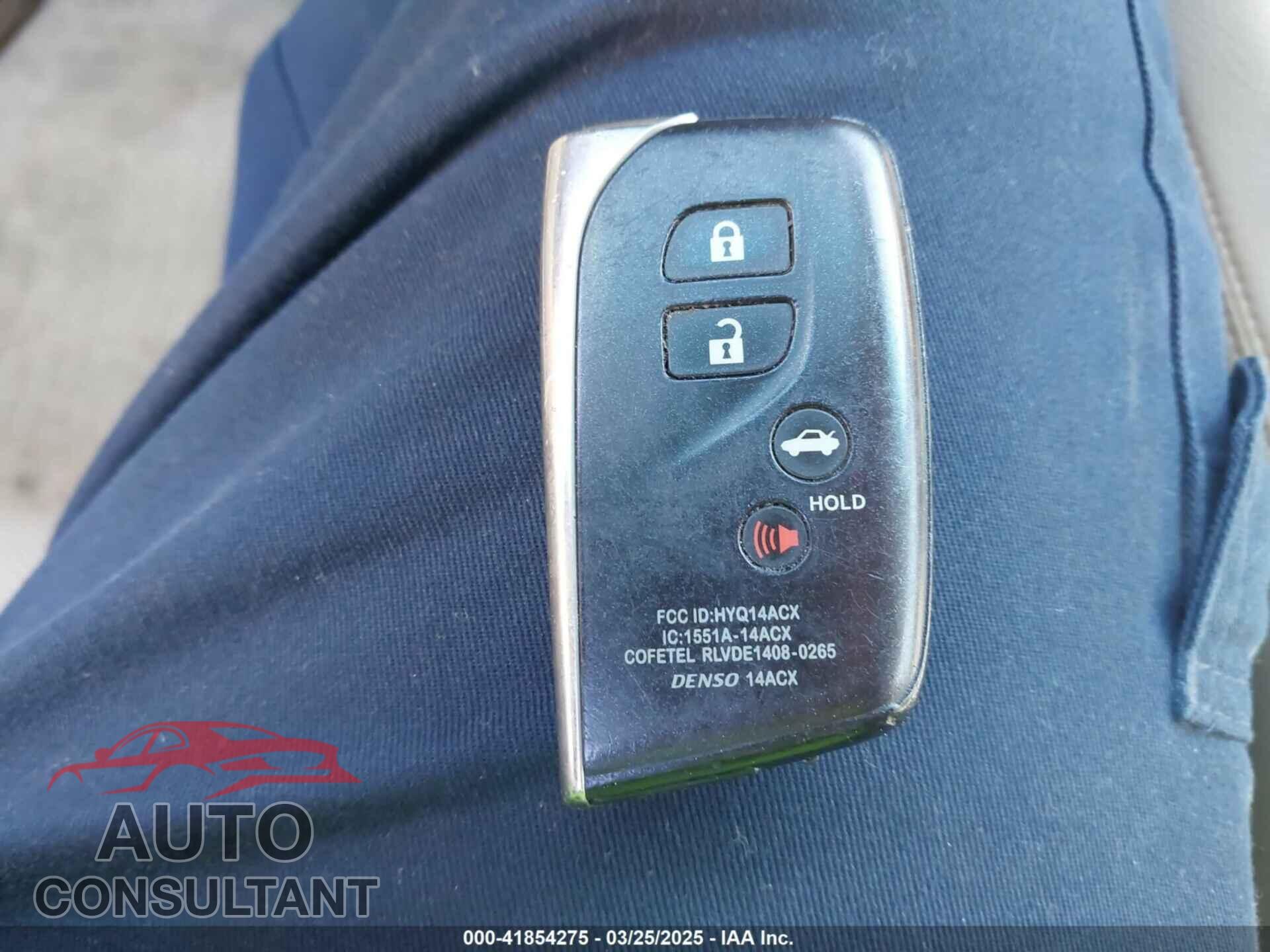 LEXUS LS 460 2013 - JTHGL5EF4D5047720