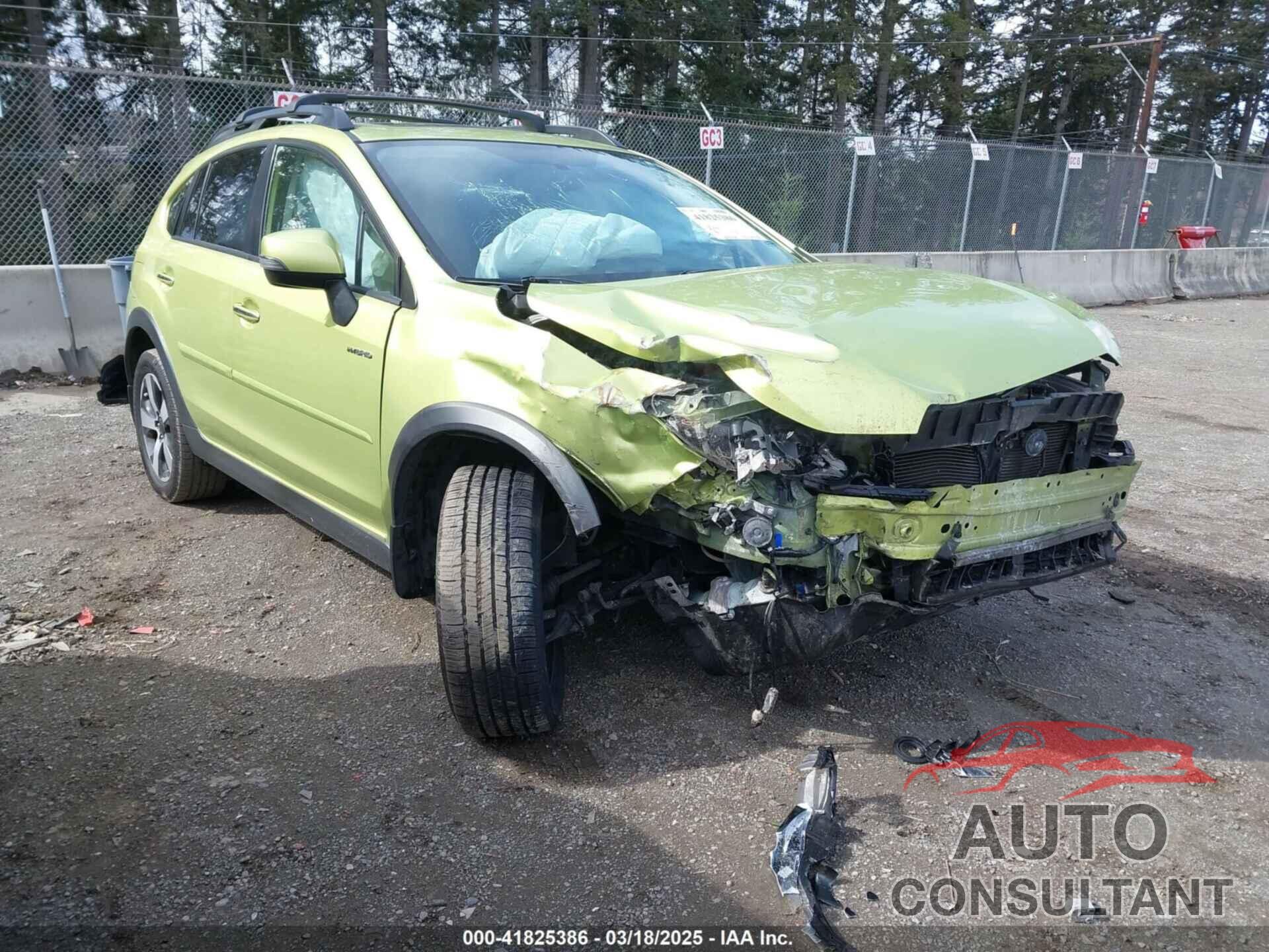 SUBARU XV CROSSTREK HYBRID 2014 - JF2GPBKC2EH225804