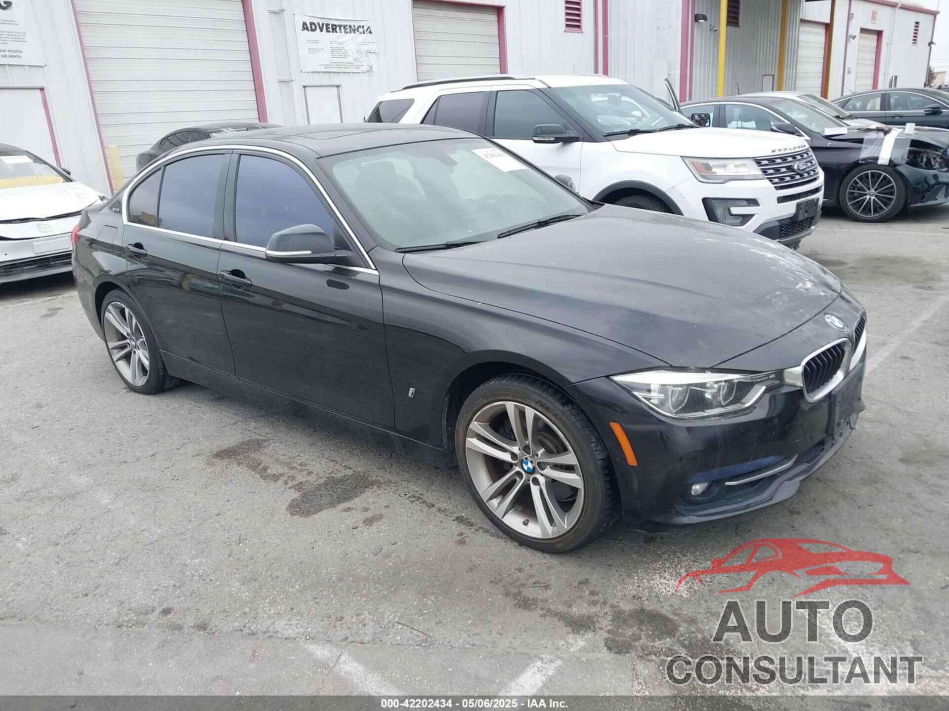 BMW 330E 2017 - WBA8E1C31HA156762