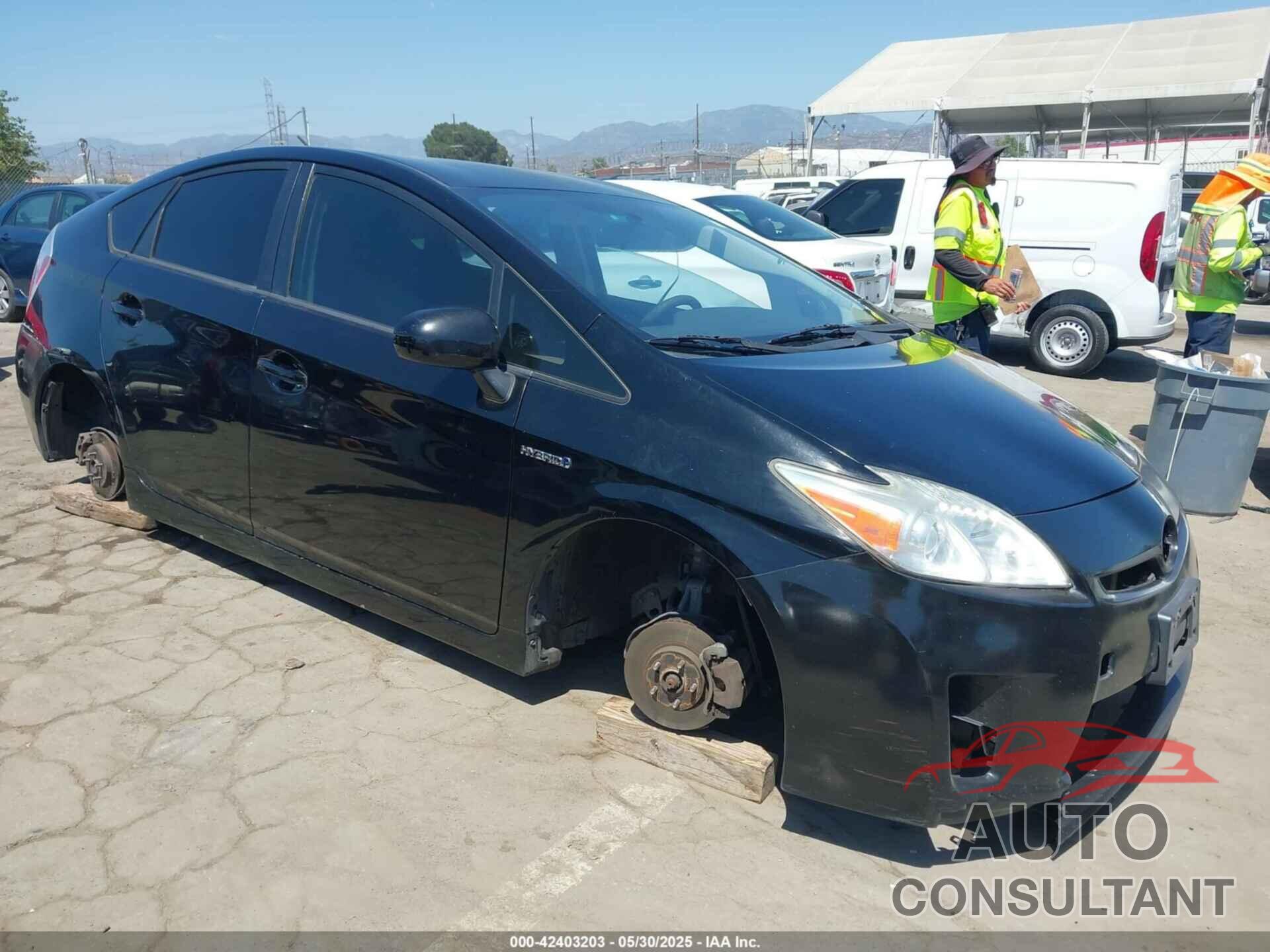 TOYOTA PRIUS 2012 - JTDKN3DUXC5388810