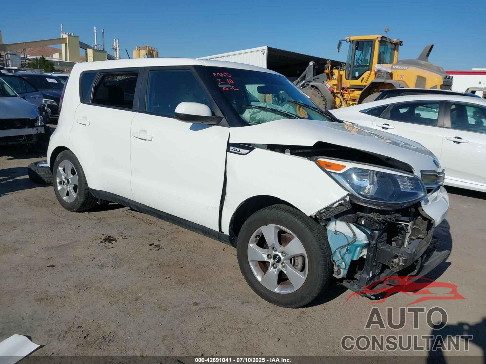KIA SOUL 2018 - KNDJN2A27J7562746