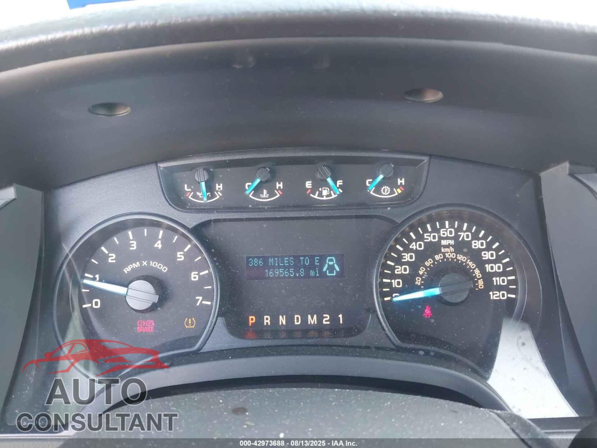 FORD F-150 2013 - 1FTMF1CF4DFD95034