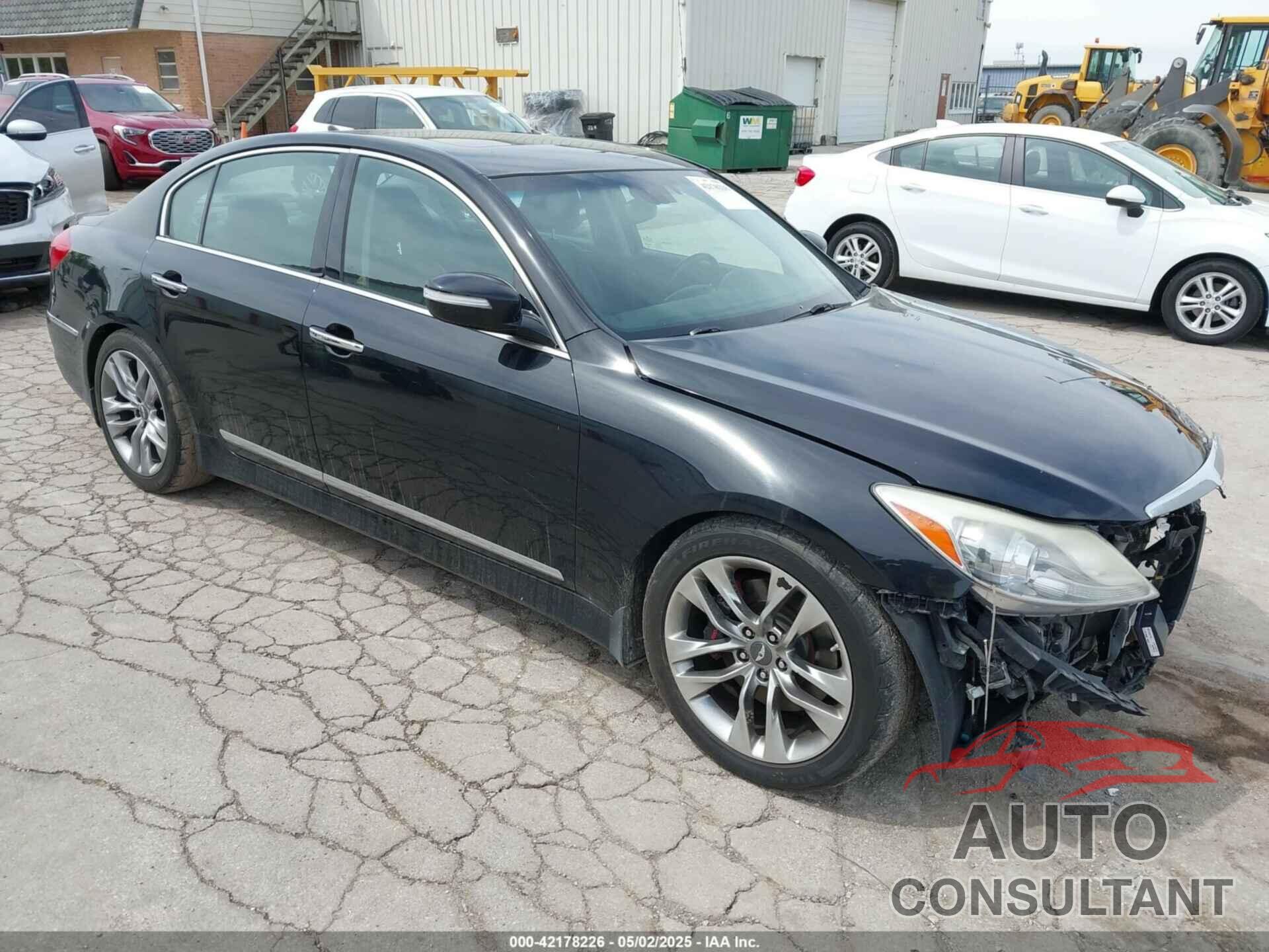 HYUNDAI GENESIS 2012 - KMHGC4DHXCU206593