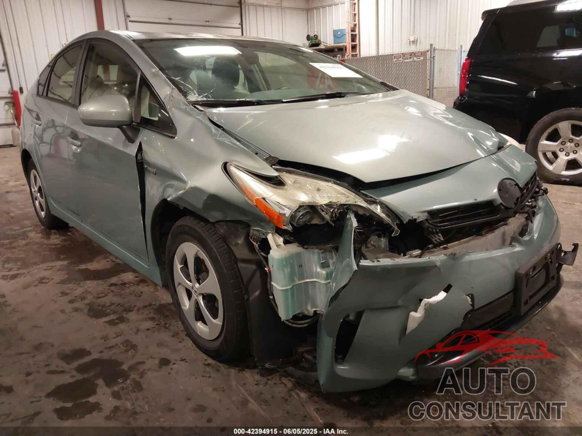 TOYOTA PRIUS 2012 - JTDKN3DUXC5392534