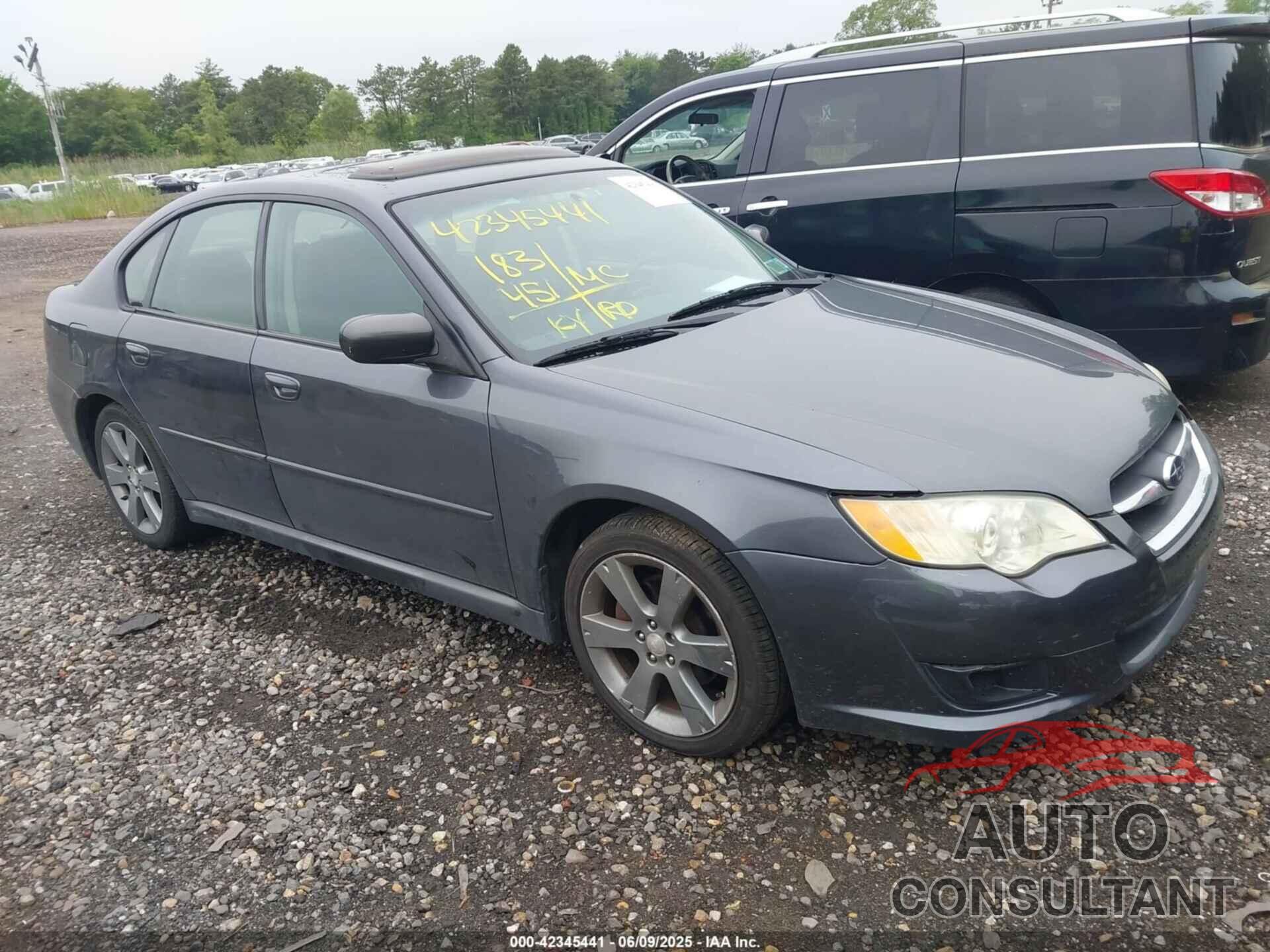 SUBARU LEGACY 2009 - 4S3BL846994215346