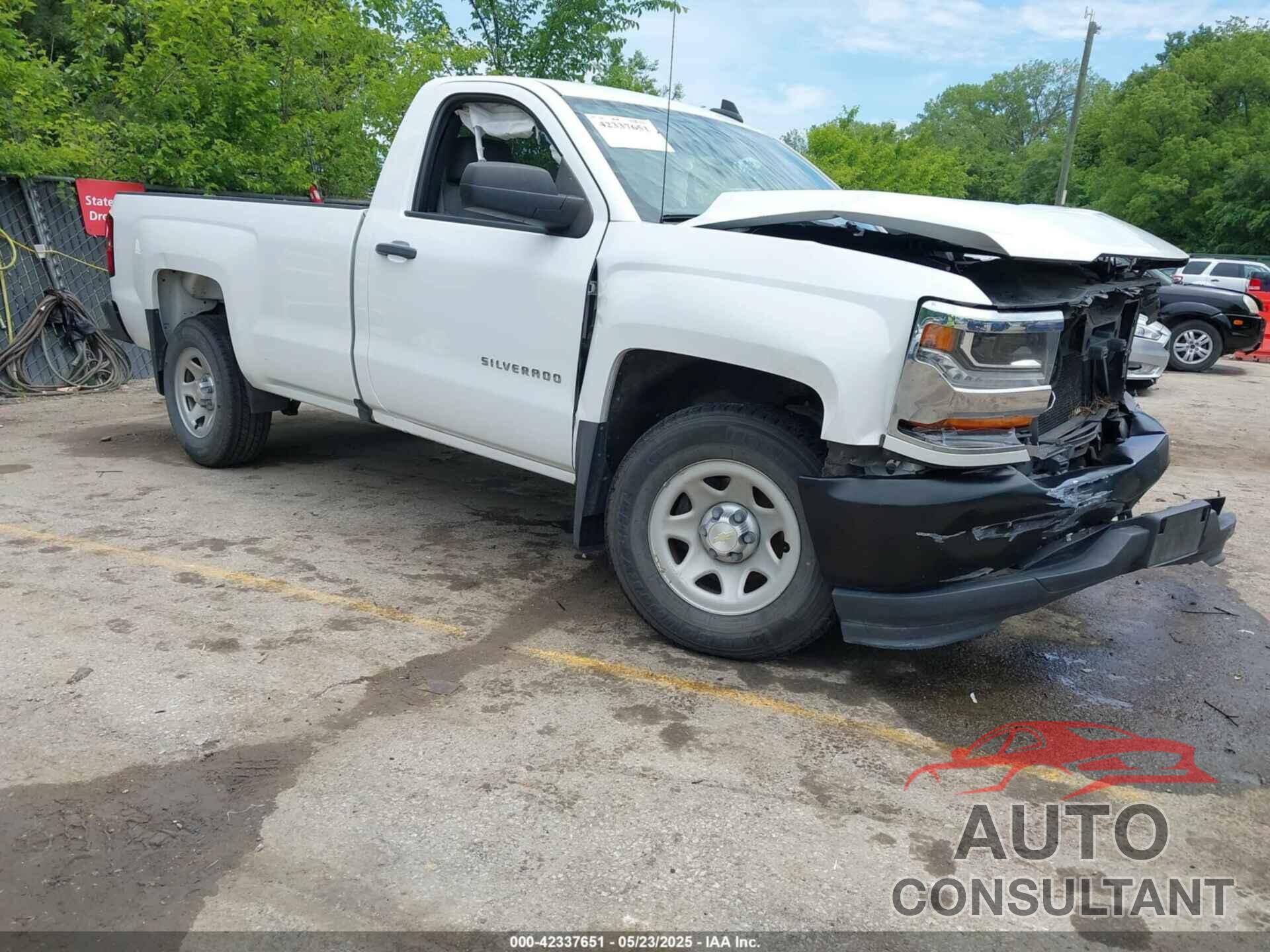 CHEVROLET SILVERADO 1500 2016 - 1GCNCNEH3GZ416784